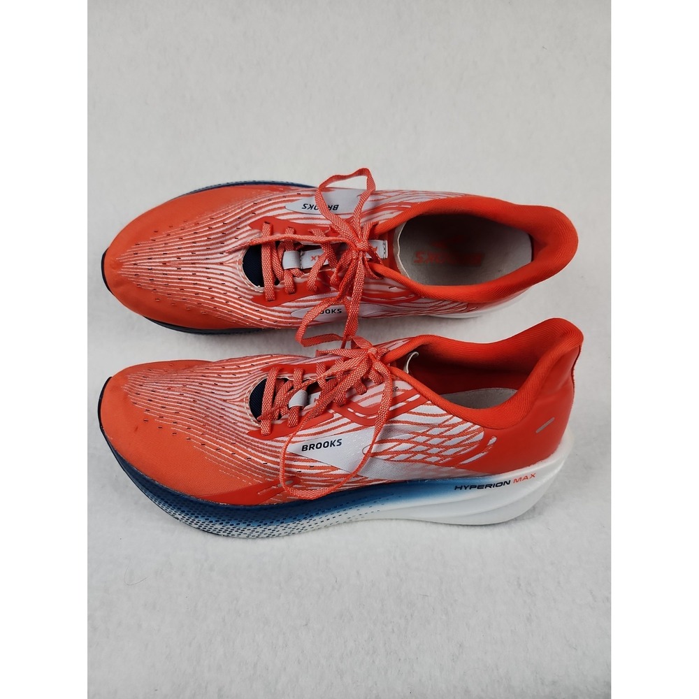 Brooks Hyperion Max Running Shoes Mens 13 Orange Blue Preowned